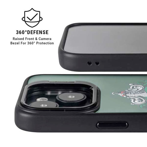 Wizarding World Harry Potter Slytherin House Crest iPhone 14 Kickstand Case